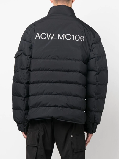 A-cold-wall* Black Lightweight Down Jacket In Schwarz