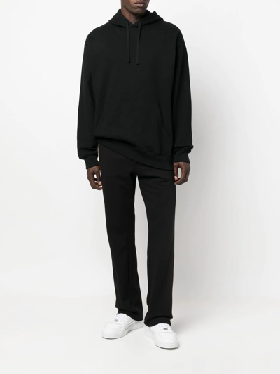 Dsquared2 Logo-trim Track Pants In Schwarz