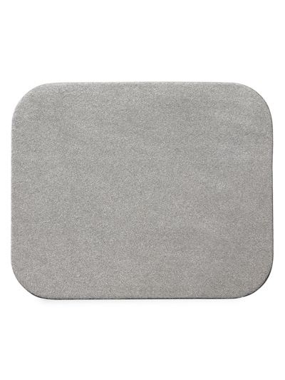 Shop Graphic Image Leather Mouse Pad In Platinum Metallic