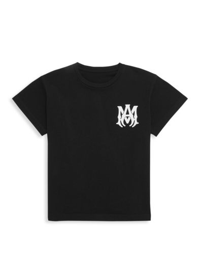 Shop Amiri Little Boy's & Boy's Ma Graphic T-shirt In Black