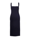 Rochas Midi Dress In Dark Blue