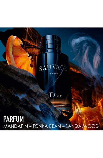 Shop Dior Sauvage Parfum, 3.4 oz In Regular