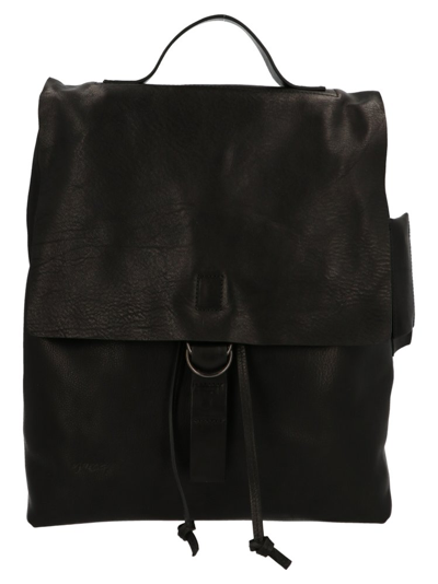 Shop Marsèll Cartaino Logo Embossed Backpack In Black
