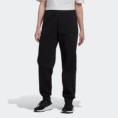 Shop Adidas Originals Adidas Women's Sportswear All Szn Fleece Pants In Black