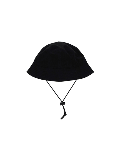 Shop Neil Barrett 3d Bolt Bucket Hat In Black White