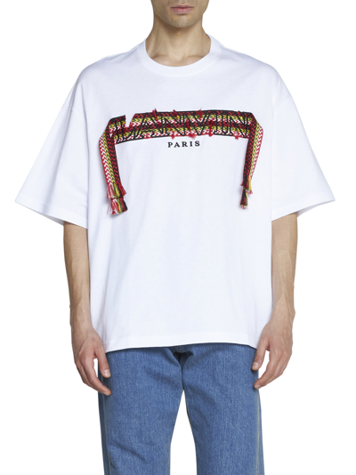 Shop Lanvin T-shirt In Optic White