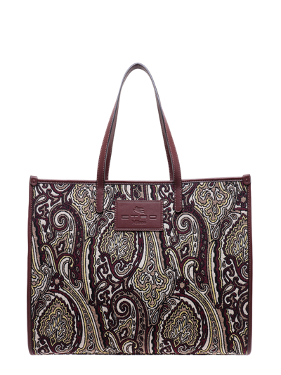 Shop Etro Shoulder Bag In Brown