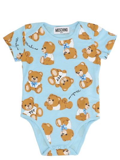 Shop Moschino Bear 2-pack Bodysuit In Multicolor