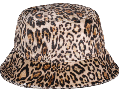 Shop Etro Animalier Print Bucket Hat