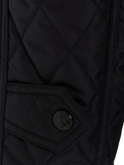 Shop Burberry Kemble Jacket In Black