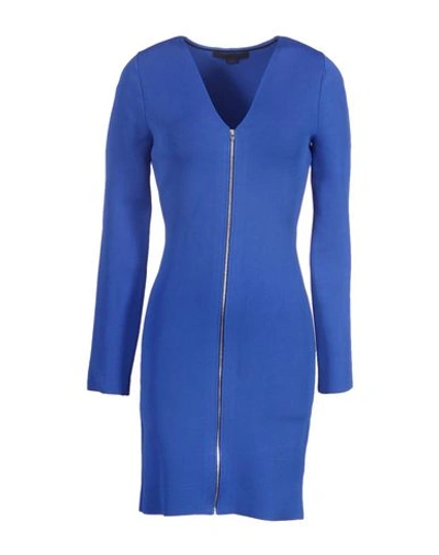 Alexander Wang Short Dress In Bright Blue