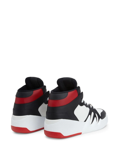 Shop Giuseppe Zanotti Talon High-top Sneakers In Red