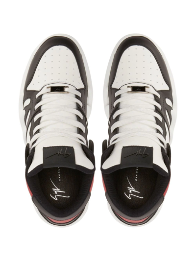 Giuseppe Zanotti Talon High-top Sneakers In Red