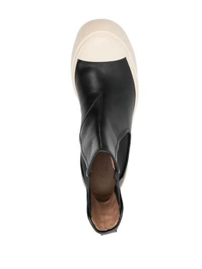 Marni Black Pablo Chelsea Boots In Black