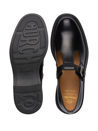 Shop Church's Hythe T-bar Loafers In Black