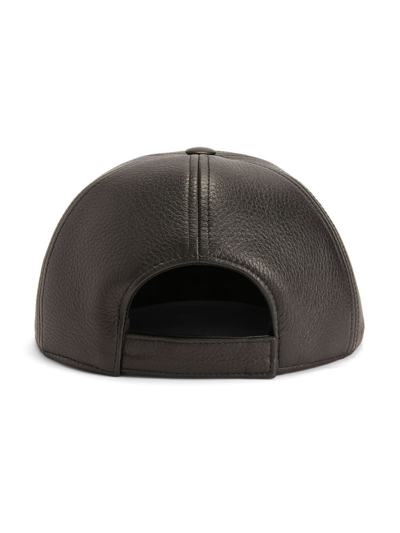 Shop Giuseppe Zanotti Cohen Signature-logo Baseball Cap In Black