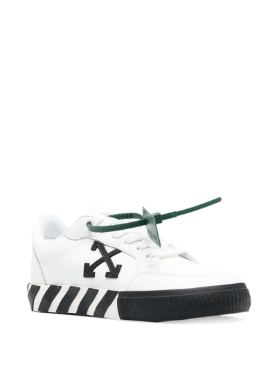 Off-white Arrows Vulcanised Low-top Sneakers In White