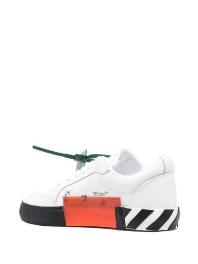 Off-white Arrows Vulcanised Low-top Sneakers In White