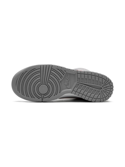 Shop Nike Dunk Hi Se "athletic Club" Sneakers In Grey