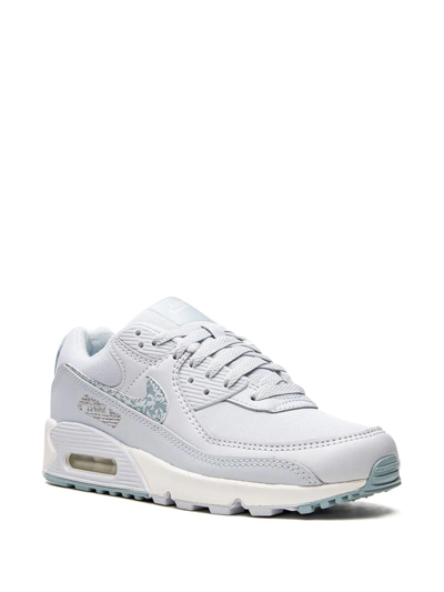 Nike Air Max 90 Low-top Sneakers In Blue