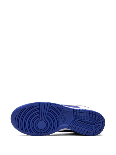 Shop Nike Dunk Low "racer Blue White" Sneakers In Purple