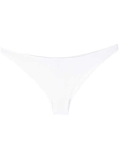 Chiara Ferragni Eyelike-motif Stretch-cotton Thong In White