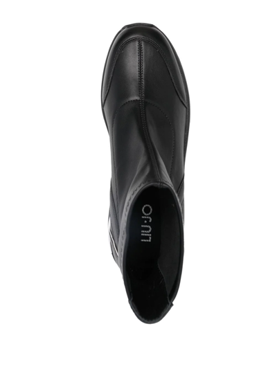 Liu •jo Alyssa 06 Mid Sneakers In Black