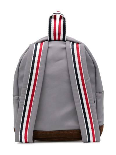 Shop Thom Browne Lobster Icon Backpack In Grey