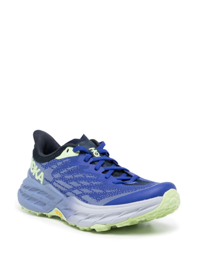 Shop Hoka One One Speedgoat 5 Low-top Sneakers In Blue