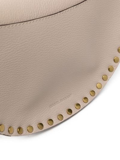 Shop Isabel Marant Stud-detail Belt Bag In Neutrals