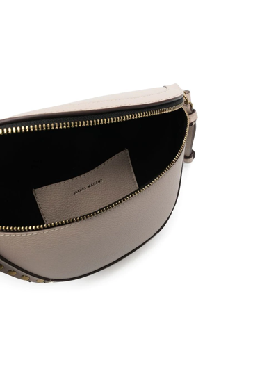 Isabel Marant Women Skano Leather Beltbag In Neutrals