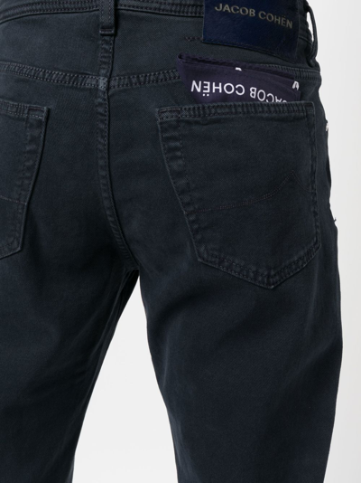Jacob Cohen Bard Trousers In Blue