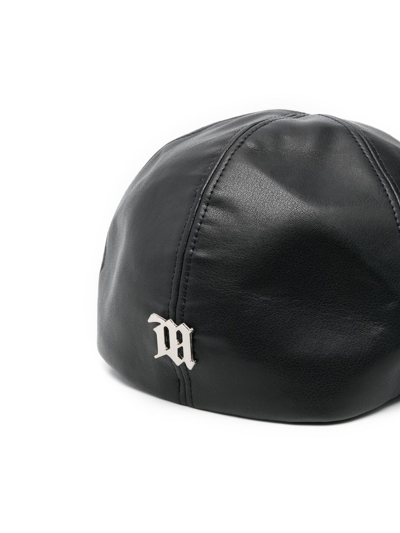 Misbhv Logo Pullover Cap In Black