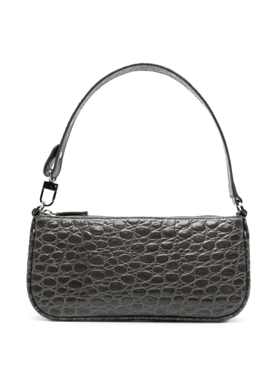 Rachel crocodile handbag By Far Green in Crocodile - 30279006