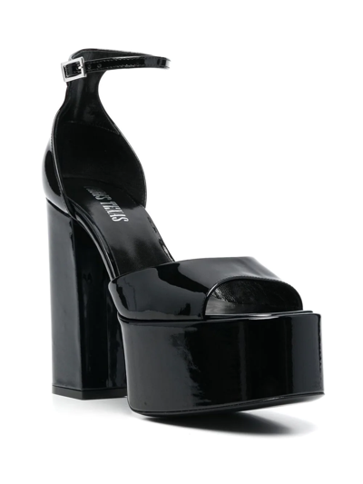 Shop Paris Texas Tatiana 130mm Platform Sandals In Black