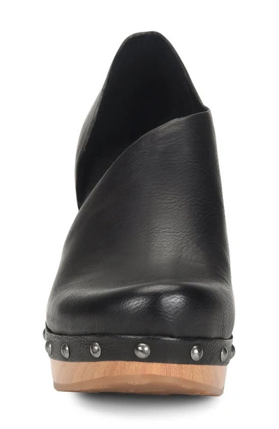 Korks By Kork-ease Korks Arielle Wood Sole D'orsay Pump In Black