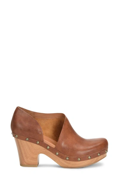 Shop Korks By Kork-ease Korks Arielle Wood Sole D'orsay Pump In Tan