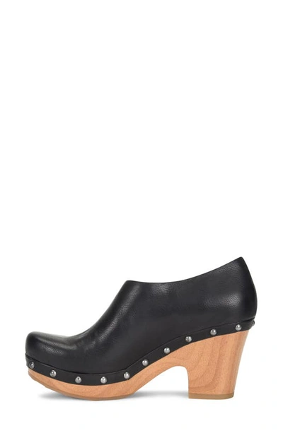 Korks By Kork-ease Korks Arielle Wood Sole D'orsay Pump In Black