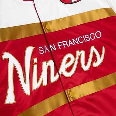 Mitchell & Ness Heavyweight Satin Jacket San Francisco 49ers