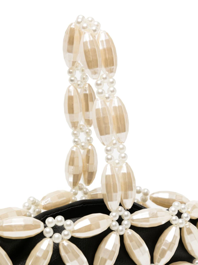 0711 Pearl Clutch Bag In Yellow