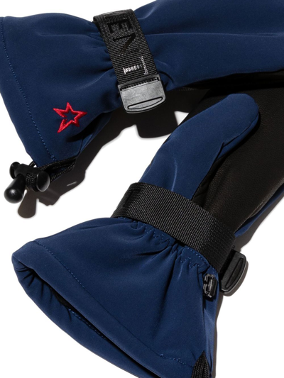 Shop Perfect Moment Davos Ski Mittens In Blue