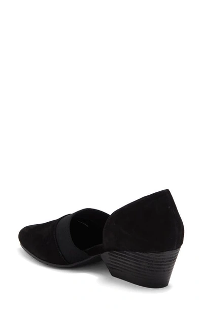 Shop Eileen Fisher Hilly Wedge D'orsay Pump In Black