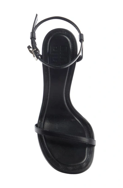 Shop Givenchy G-cube Ankle Strap Sandal In Black