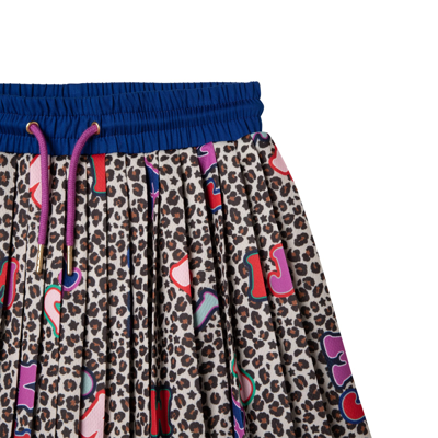 Shop Marc Jacobs Miniskirt With Print In Begie