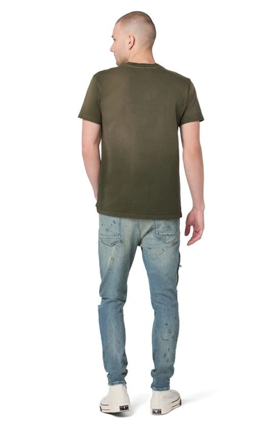 Shop Hudson Zack Skinny Fit Stretch Cotton Jeans In Grey Splatter