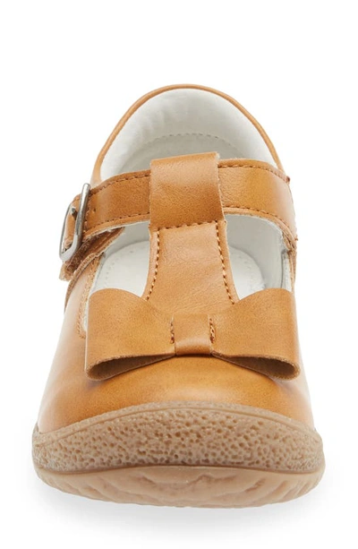 L'amour Emma Bow Mary Jane In Gold