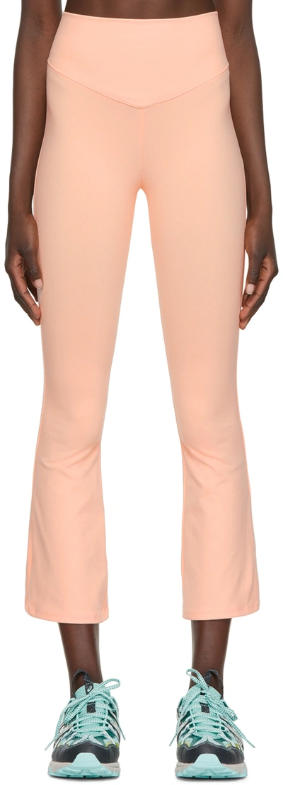 Shop Live The Process Pink Jupiter Flare Sport Leggings In Pink Moon T32