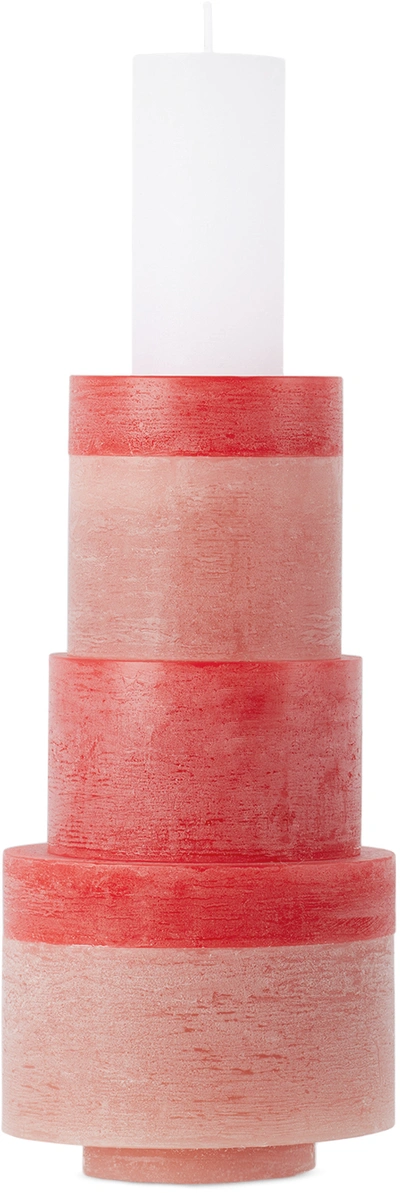 Shop Stan Editions Red & White Stack 06 Candle Set