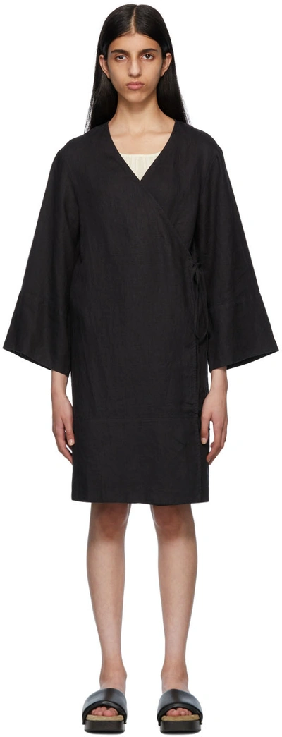 Shop By Malene Birger Black Maunas Dress In 050 Black
