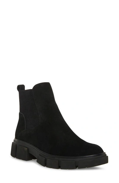 Shop Blondo Posey Waterproof Chelsea Boot In Black Suede